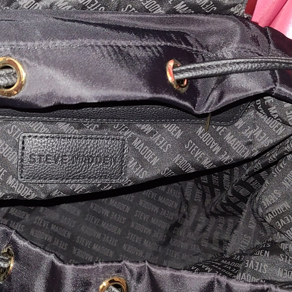 Steve Madden Black Backpack - Picture 3 of 7